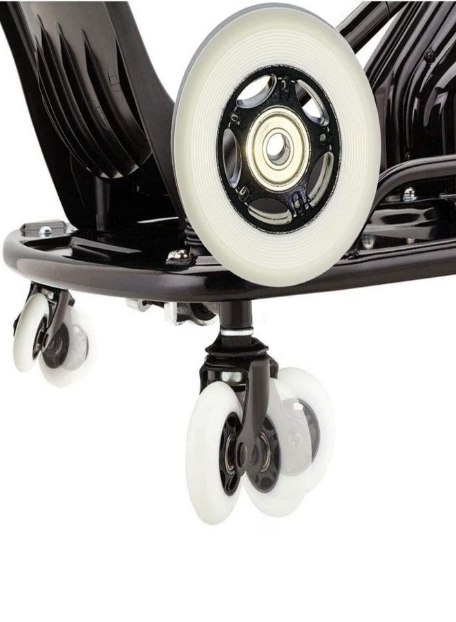 linpel 2 pcs Caster Wheels Replacement 76mm x 30mm for Shift [V1+]/Crazy Cart [V7+] and Crazy Cart XL [V3+] - Set of 2 Premium Replacement Wheels，parts W25143401048-Replace reliable parts for Krazy Kart. (2) - Image 3